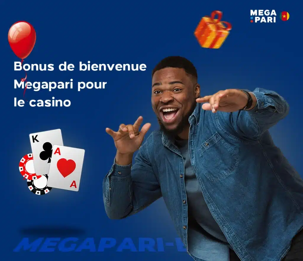 Bonus de bienvenue Megapari pour le casino