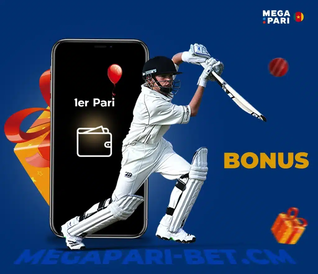 Bonus sur votre premier pari sur le cricket