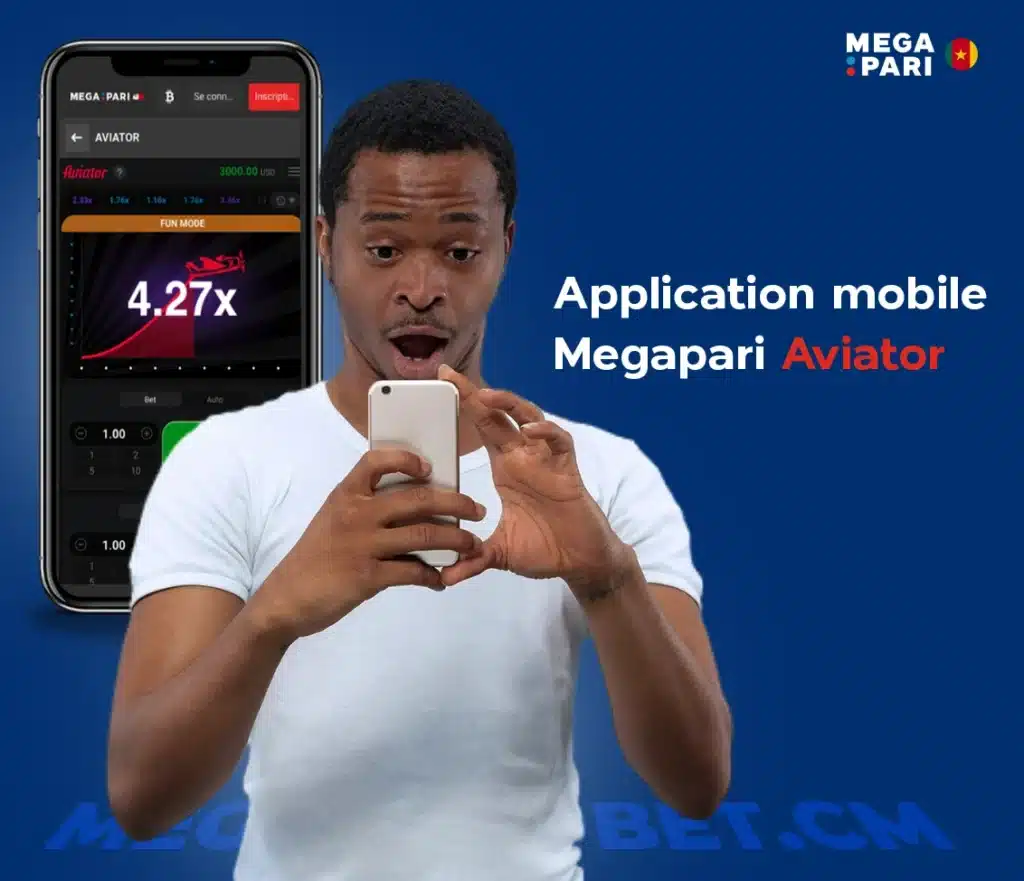 Application mobile Megapari Aviateur