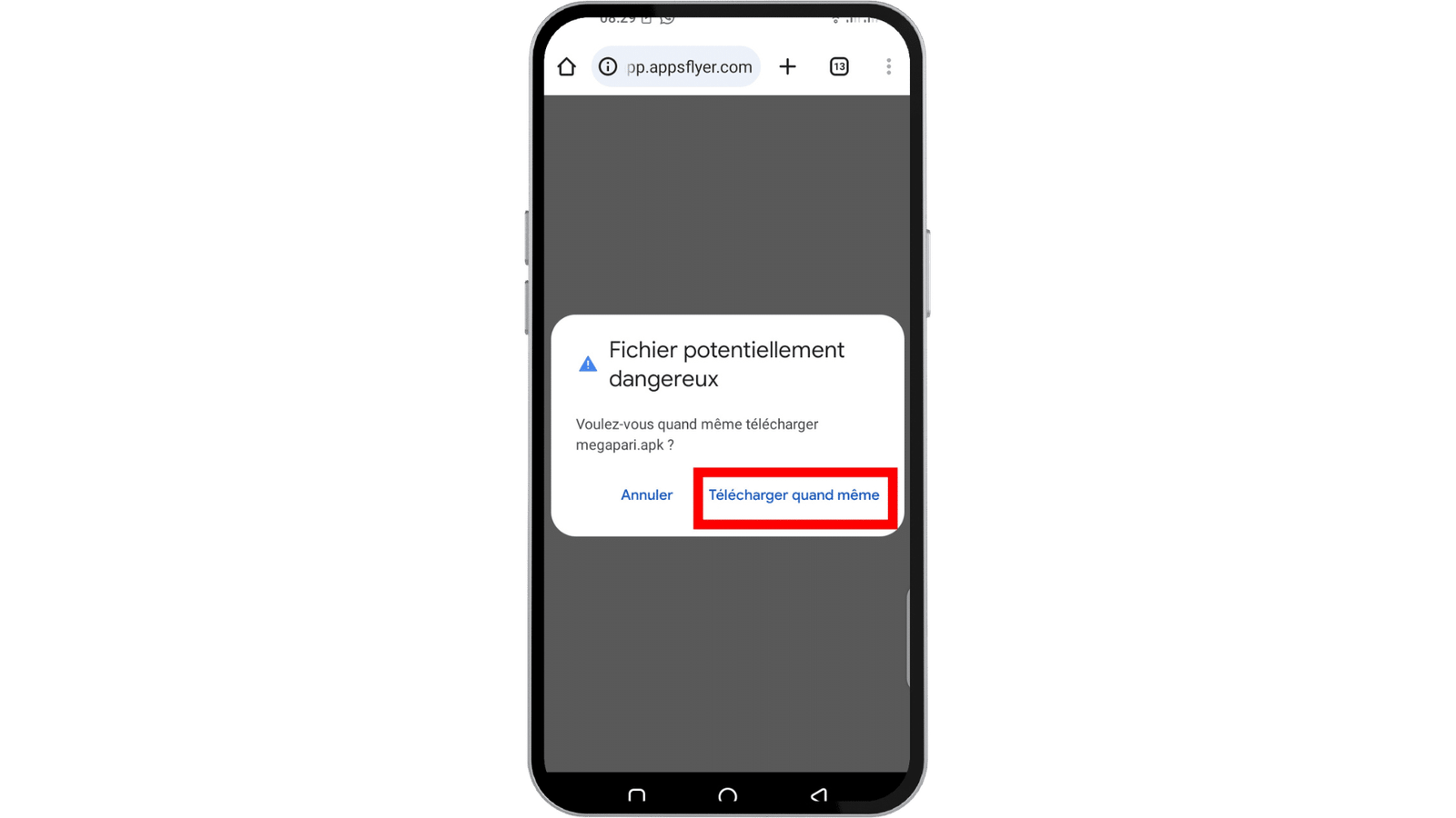 télécharger megapari APK sur android 3